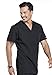 Cherokee Originals Unisex V-Neck Scrubs Shirt, Black, X-Large