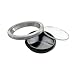 Imagen de NLNKDTDPAK Apto for caja NH35 Caja de reloj acero inoxidable 44 mm Conjunto buceo cristal zafiro azul for movimiento NH36 4R35A 4R36A