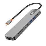 chargeur ordinateur portable hp boulanger Transfert de données haute vitesse 5 Gbit/s et lecteur de carte SD/TF : l'adaptateur multiport de type C est équipé de 2 ports USB 3.0 (5 Gbit/s) et 1 port de données USB-C (5 Gbit/s), 2 ports USB 3.0 prennent en charge des vitesses de transfert de données jusqu'à 5 Gbit/s, transfère des fichiers 3,75 G en 14 secondes. Ce hub connecte facilement des disques externes, des claviers, des souris, etc. Les emplacements pour cartes SD/TF (jusqu'à 480 Mbps) offrent un accès rapide aux photos et vidéos, idéal pour les photographes, les concepteurs et les créateurs de contenu. Remarque : le port de données USB-C prend en charge le transfert de données uniquement, pas de chargement ou de vidéo.