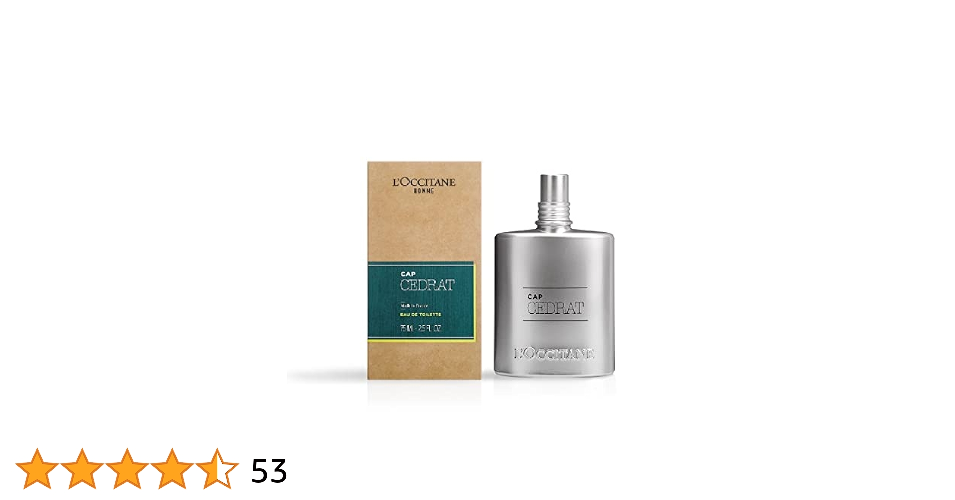 新品　ロクシタン セドラ オム オードトワレ 75ml Amazon.co.jp: ロクシタン(L'OCCITANE) セドラ オードトワレ