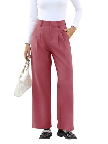 Image of NIMIN High Waisted Work Pants for Women Business Casual Outfits 2026 Office Dress Pants Trousers with Pockets