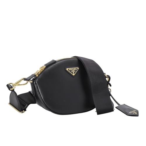 [Prada] [プラダ] ショルダーバッグ レディース ミニショルダー シティレザー ブラック 1BH212 2AIX F0002 V NVM [並行輸入品]