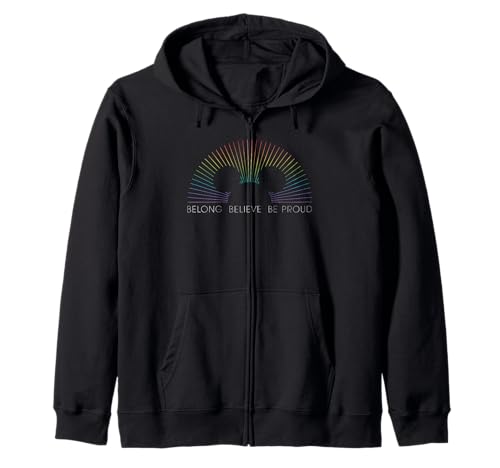 Sweat Mickey Ears Be Proud exprimez votre fierté avec le pull arc-en-ciel