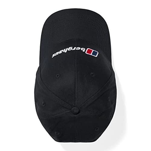 Berghaus Men's Logo Recognition Baseball Cap | Snap Adjuster, Grey, One Size