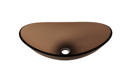 Novatto Tis-324T Babbuccia Glass Vessel Bathroom Sink #TOP2