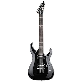 ESP LTD MH-10 KIT BLK Guitare électrique noire + câble jack Keepdrum - Les Beatles, Paul McCartney, John Lennon, RIngo Starr, George Harrison ESP LTD MH-10 KIT BLK Guitare électrique noire + câble jack Keepdrum – Image 2