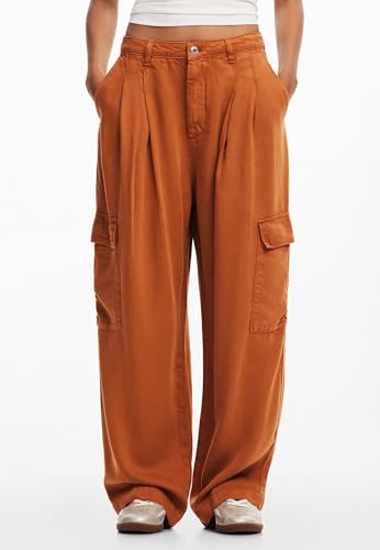 Desigual Women's Fluid Cargo Pants3