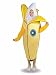 Forum Novelties Fruits and Veggies Collection Appealing Banana Child Costume, Medium
