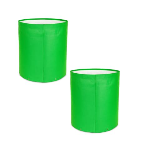Image of HDPE UV Treated 340GSM Plant Grow Bags 15x15 Inch - Pack of 2
