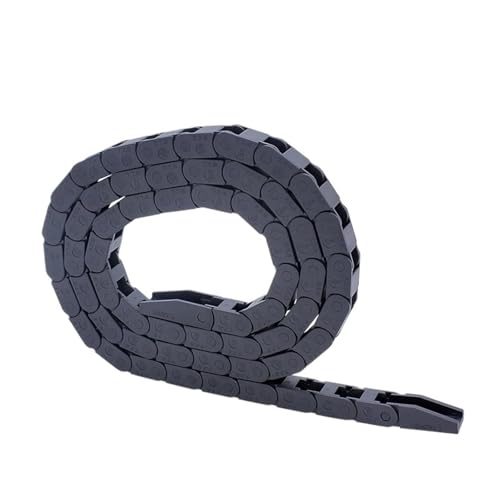 Chaîne porte-câbles pont non ouvert J07Q.1.B gaine technique articulée 7x7mm R15 1m