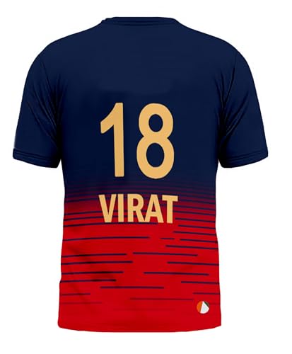 Image of Sports India IPL Cricket Team T Shirt Jersey for (Kid's, Boy's & Mens) L777