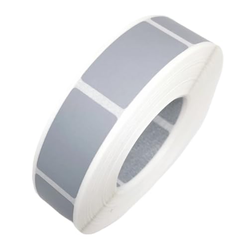 Rouleau adhésif à gratter gris 18x32 mm pour cartes à gratter faites maison x1000