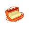 Butterie Flip-Top Butter Dish With Knife - 2-Pack, Holds 2 Sticks, Shatterproof & Dishwasher Safe, Gray - View #3