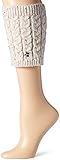 Bearpaw Women's Cable Knit Boot Topper, Nep