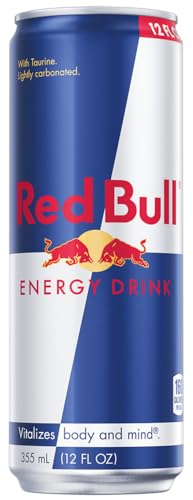 Red Bull Energy Drink, 114mg Caffeine | Taurine & B Vitamins | 12 Fl Oz | 16 Cans