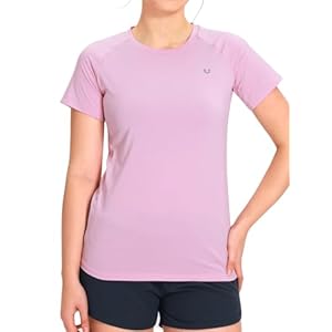 NORTHYARD Women’s Workout Tops Athletic Shirts Quick Dry Running T-Shirt Short Sleeve Tag-Free Basic Tees for Gym Sport