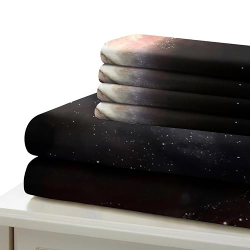 Housse de couette poisson rigolo parure de lit 3D microfibre 200x200cm pour ado