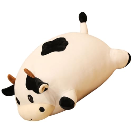 Peluche de vaca en forma de cojín tierno para abrazar en la cama infantil