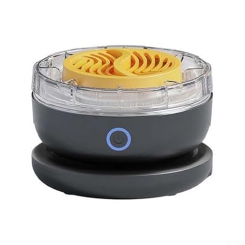 IPX7 Limpiador impermeable e inalámbrico de frutas y verduras, limpiador inalámbrico de purificación de frutas y verduras, para soluciones de limpieza efectivas (negro)