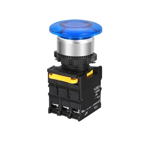 Bouton interrupteur 22mm étanche pour stopper l'oxydation des contacts 12V 2NC