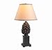 Kenroy Home 32114ABZ Spruce Table Lamps, Medium, Aged Bronze