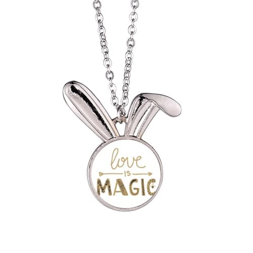 Collier lapin antiallergique Love is Magic pour sublimer les peaux sensibles