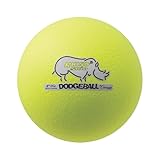 Champion Sports Rhino Skin Dodgeball (Single, Neon Yellow, 6