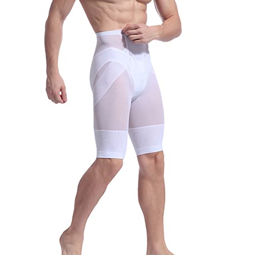 DAONPHARI Hommes Tight Body Shaper Shorts Respirant Taille Minceur Shapewear Panty, Slim Cuisse Shaper Hip Enhancer sous-Vêtements