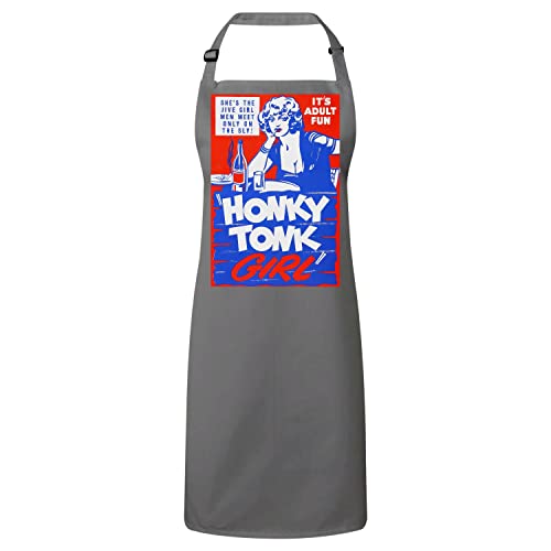 Tablier cuisine premium Honky Tonk Girl retro vintage pour femme