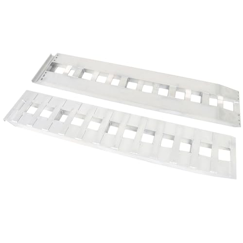 Rampas de aluminio 72 x 15 pulgadas capacidad 6500 lb Plata miniatura 3