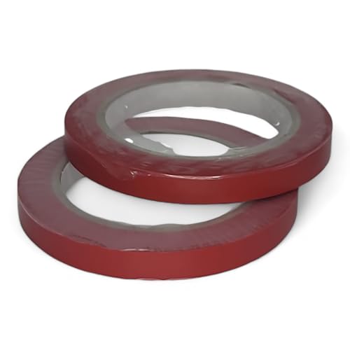 Image of All Tapes Depot RED Vinyl Pinstriping Tape,1 /2 inch x 36 Yards - Ideal for Pickleball Court Lines, Floor Marking, Crafts, Boats, Vehicles, and More