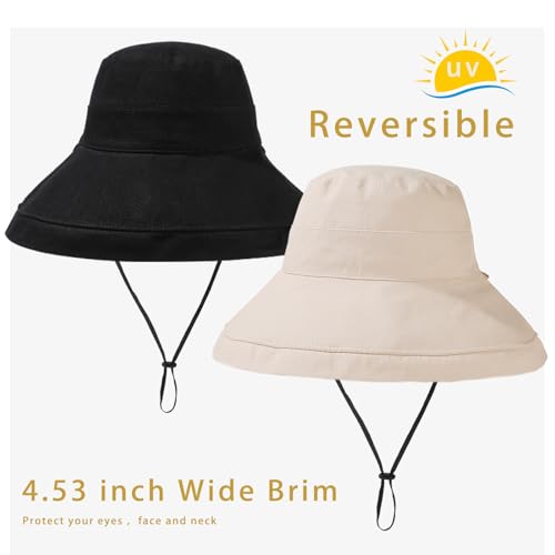 Sombrero de verano reversible para mujer miniatura 6