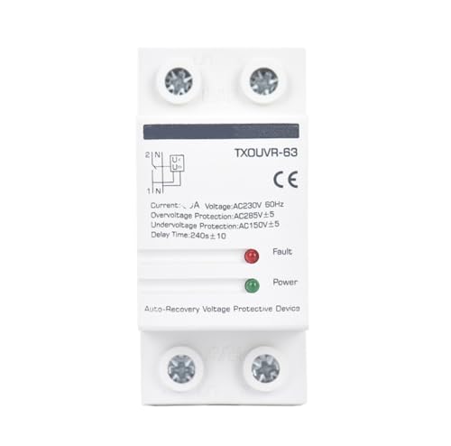 Protecteur de surtension AC220V 63A disjoncteur réenclenchement monophasé 40A