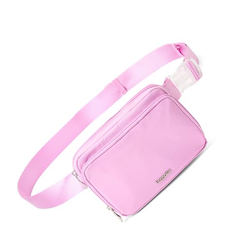 Image of Baggallini Modern Belt Bag 5x8 Travel Fanny Pack Sling Bag Waistpack w /RFID Card Holder Water-resistant Crossbody Bag