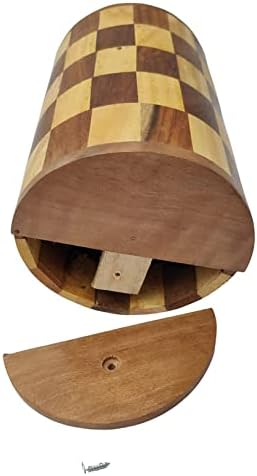 Wooden Money Saving Box, Coin Bank, Savings Box, Piggy Bank, Smart Money Box, Wooden Coin Box, Money Saver, Piggy Bank with Numbers, Target 100000 Rupees Savings Box for Kids & Adults