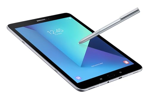 Samsung Galaxy Tab S3 T820 24,58 cm (9,68 Zoll) Touchscreen Tablet PC (Quad Core 4GB RAM 32GB eMMC Wi-Fi Android 7,0) silber inkl. S Pen