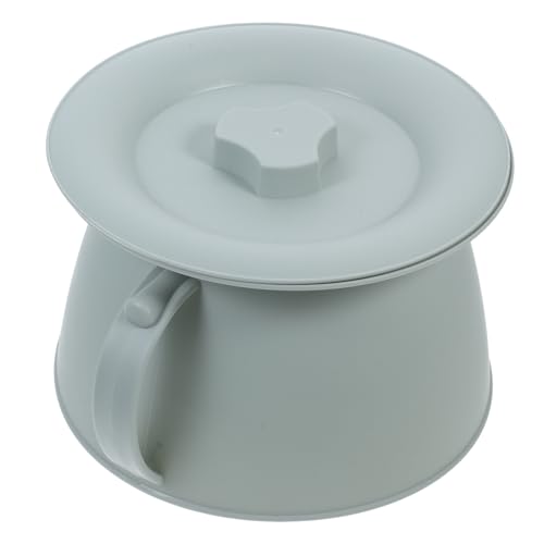 FRCOLOR Pot for Elderly Portable Urinal Lid Non-Slip Base Easy to Clean for Home Use