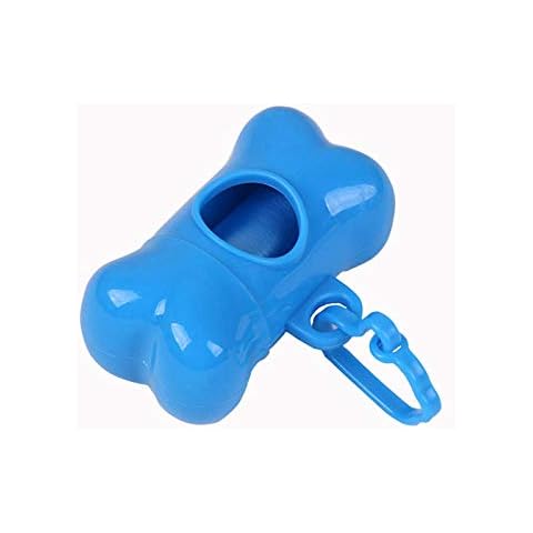 MMWW Useful Pet Poop Bag Set Multipurpose Carrier Garbage Clean Dispenser Box Dog Waste Poop Bag Dog Accessories Mascota Pet Supplies-Light Blue_CHINA_M Cover