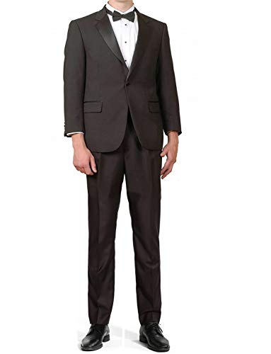 Costume veste et smoking homme ensemble 2 pièces habillé noir pour cérémonies et soirées élégantes