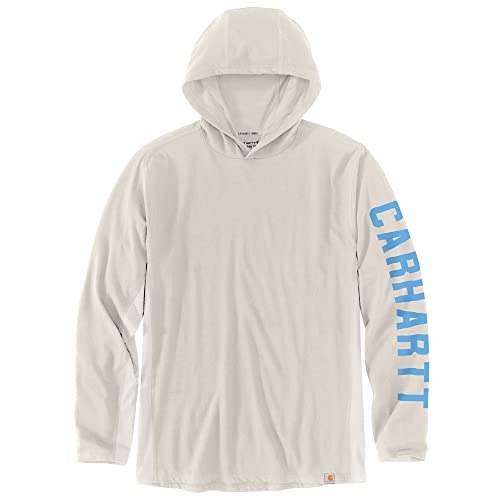 Carhartt Force T-Shirt à Capuche pour Homme avec Logo Graphique Coupe Décontractée