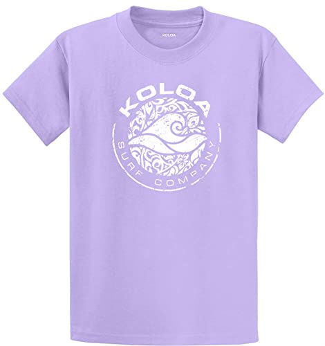 Image of Joe's USA Koloa Surf Co. Circle Wave Logo T-Shirts in Regular, Big and Tall Sizes