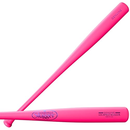 Louisville Slugger Genuine Mix Maple Baseball Bat - Pink/Metallic Red, 31'