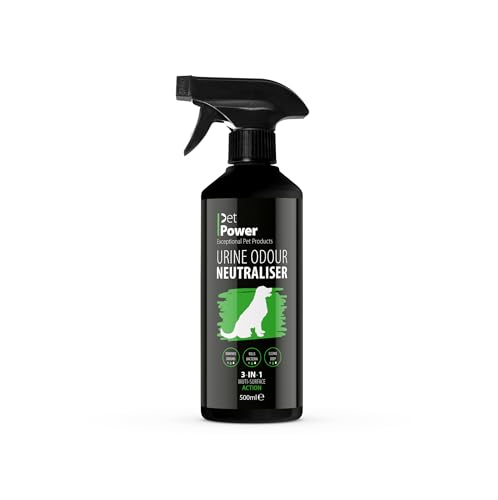 Pet Power - Limpiador de manchas de orina de mascotas y eliminador de olores, 500 ml