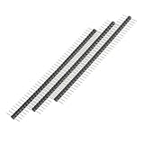 PENGLIN 20個入りロングピン 40ピン ブレークアウェイヘッダー 0.1インチ 2.54mm 等長 中央6.25mm 両側合計15mm コネクタ＆アダプタ