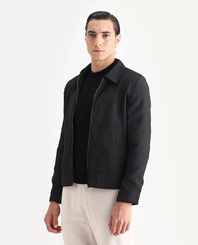 Image of Rare Rabbit regular fit jacquard jacket