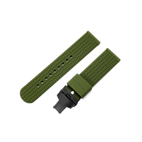 BCDYVWA PLTs Samsung Gear S3 Huawei Watch2 X}[gEHb`oh g͗l VR h }`J[ X|[cEHb`Xgbv 22 20mm Ή(Army green-Black-B1,22mm)