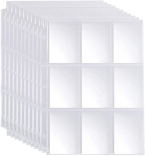 Pulchra pour Cartes compatible avec PTCG Cartes, Trading Card Sleeves -Transparents Paquet de Carte Album (720 Cartes) Cover