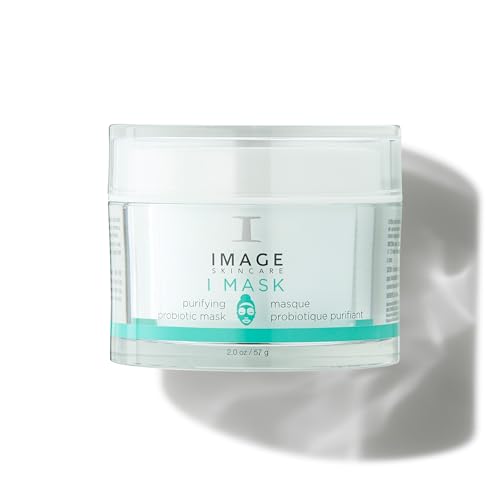 IMAGE Skincare I MASK Purifying Probiotic Mask Clay and Charcoal Facial Mask Refine Balance and Remove Impurities 2 oz