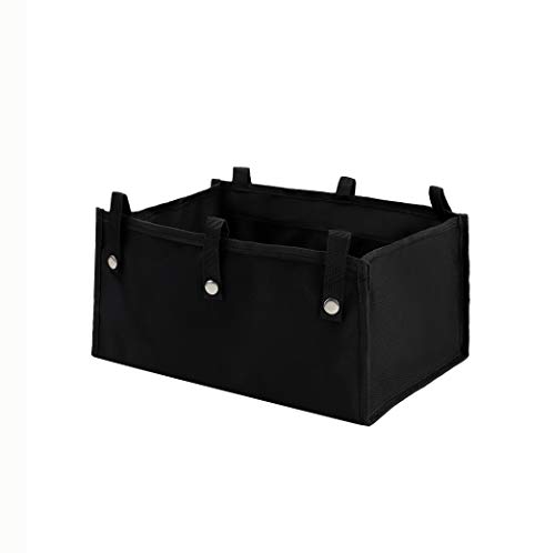 Under Seat Rollator Bag, Large Size Rollator Basket, Under Seat Bag or Tote for Four Wheel Rollator, Walker Underseat Replacement Medical Basket (Black)