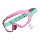 Gafas de natación | Gafas de buceo con tapones para los oídos, gafas de protección UV a prueba de fugas, gafas de natación HD antivaho para jóvenes y adolescentes